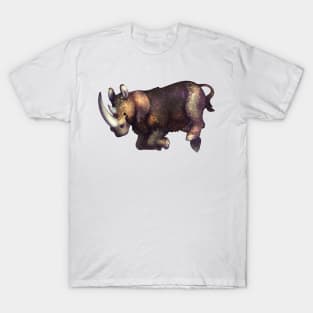 Cozy Woolly Rhinoceros T-Shirt